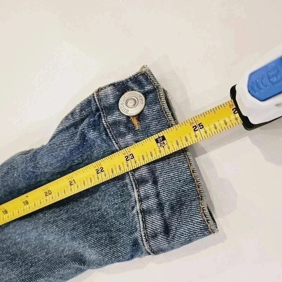 Hudson Classic Fitted Trucker Denim Jacket Size S/M - Picture 11 of 11